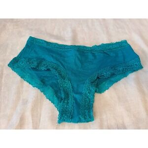 Victoria's Secret Panty Cheeky Teal Size L/170/80A NWT